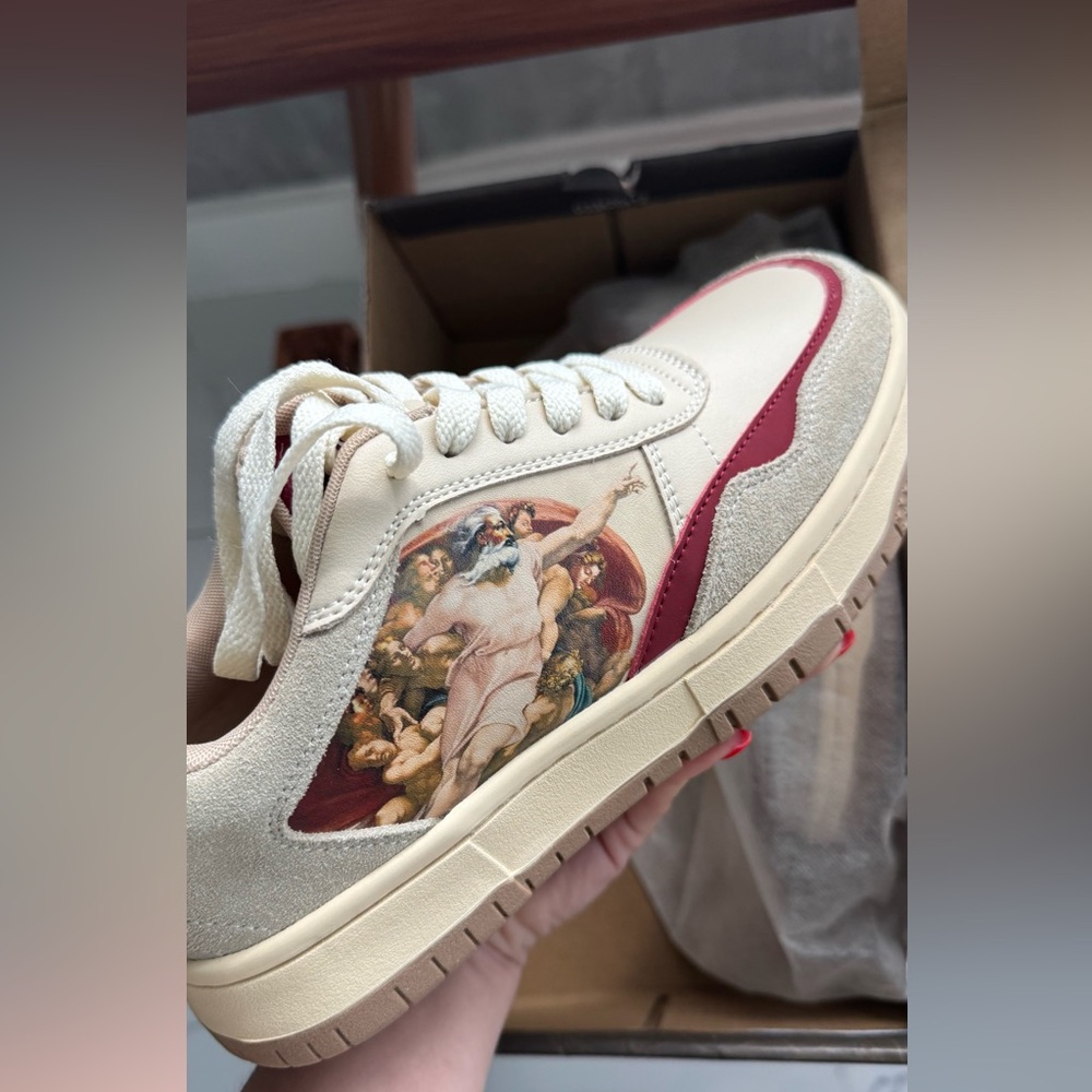 Italian art sneakers